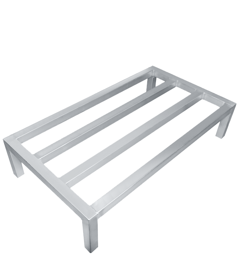 Alumiini -dunnage -telineet
